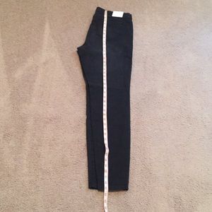 J Jill Denim Leggings! NWT Sz 12 Tall BLACK